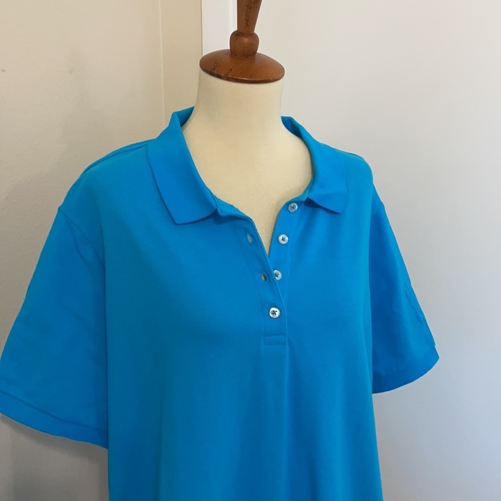 2X Lands End‎ Polo Shirt D04 5434 - Picture 2 of 6